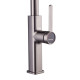 Змішувач для кухні з висувним виливом Mixxus Premium HAMMER 014 GRAPHITE (MI6955)
