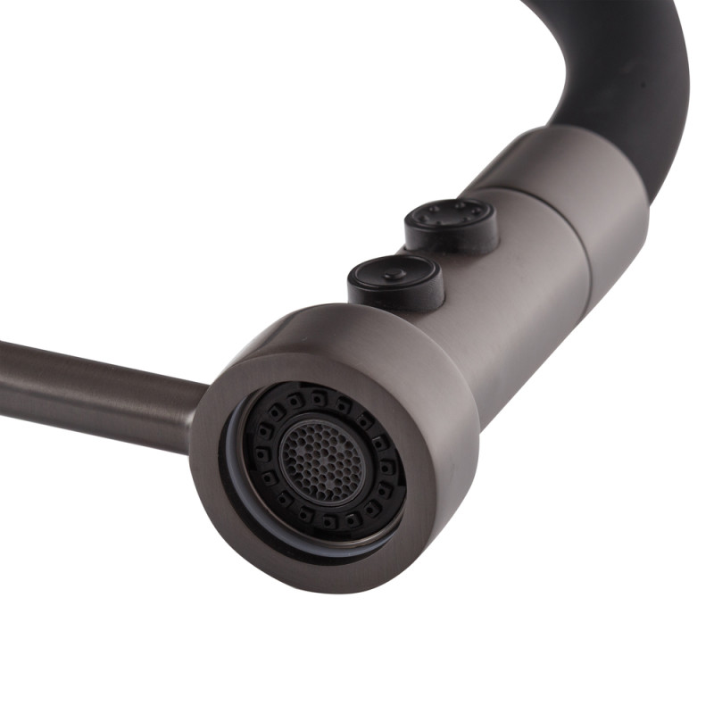 Змішувач для кухні Mixxus Premium Summer 017 GRAPHITE REFL.BLACK (MI6962)