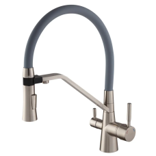 Змішувач для кухні Mixxus Premium Magnet 021 SS COLOR REFL.GREY (MI6976)