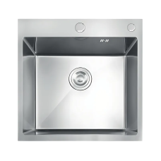 Мийка з нержавіючої сталі MIXXUS MH5050 DECOR NANO-SILVER (3.0/0.8) колір нержавійка (MI7040)