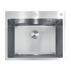 Мийка з нержавіючої сталі MIXXUS MH6050 DECOR NANO-SILVER (3.0/0.8) колір нержавійка (MI7043)