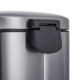 Відро для сміття з плавним закриттям овальне Mixxus Premium Topper-TC0205 SS Color 5л колір нержаві