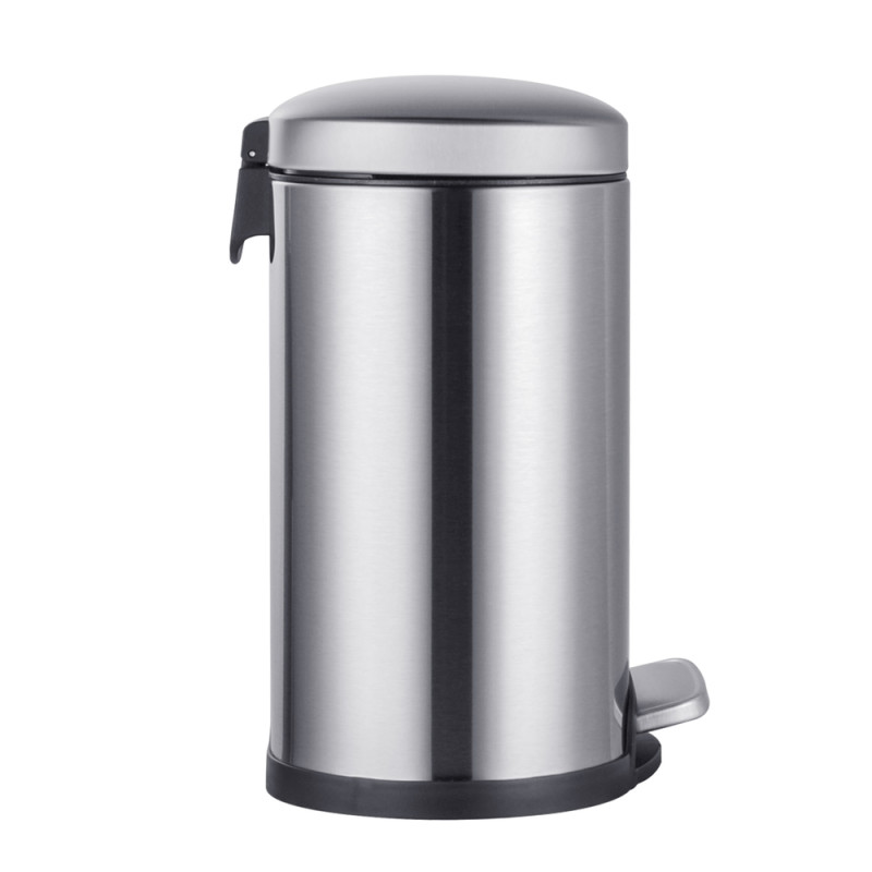 Відро для сміття з плавним закриттям овальне Mixxus Premium Topper-TC0205 SS Color 5л колір нержаві