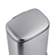 Відро для сміття з плавним закриттям прямокутне Mixxus Premium Style-TC0305 SS Color 5л колір нержа