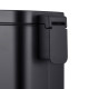 Відро для сміття з плавним закриттям прямокутне Mixxus Premium Quadro-TC0105 Black 5 л колір чорний