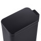 Відро для сміття з плавним закриттям прямокутне Mixxus Premium Quadro-TC0105 Black 5 л колір чорний