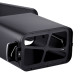 Відро для сміття з плавним закриттям прямокутне Mixxus Premium Quadro-TC0105 Black 5 л колір чорний