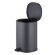 Відро для сміття з плавним закриттям овальне Mixxus Premium Olivary-TC0105 Graphite 5 л колір графі