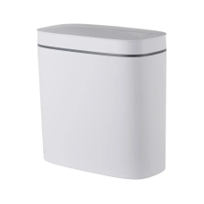 Відро для сміття сенсорне овальне Mixxus Flat-TC0109 White 9 л колір білий (MI7074)