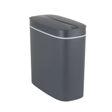 Відро для сміття сенсорне овальне Mixxus Flat-TC0109 Graphite 9 л колір графіт (MI7075)