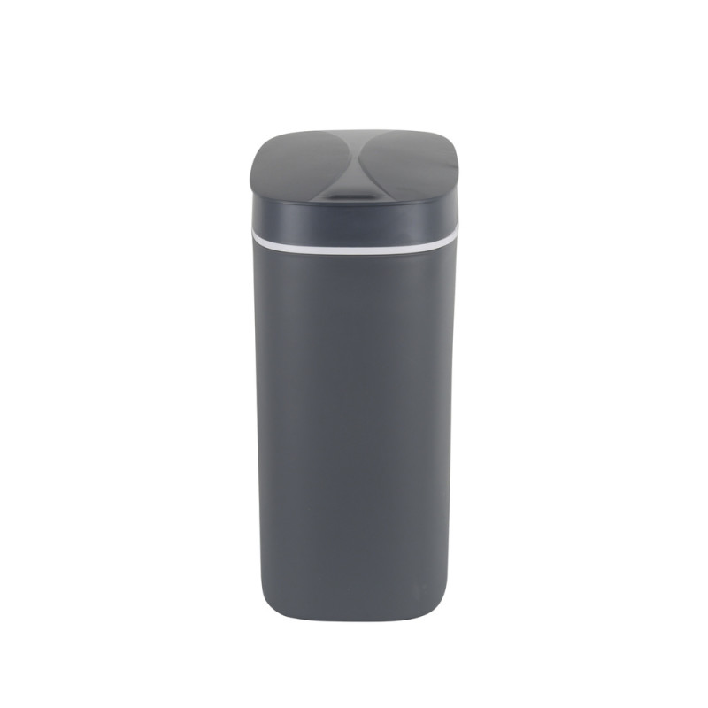 Відро для сміття сенсорне овальне Mixxus Flat-TC0109 Graphite 9 л колір графіт (MI7075)