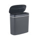 Відро для сміття сенсорне овальне Mixxus Flat-TC0109 Graphite 9 л колір графіт (MI7075)