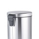 Відро для сміття з плавним закриттям кругле Mixxus Ellipse-TC0205 SS Color 5л колір нержавійка (MI7