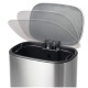 Відро для сміття з плавним закриттям овальне Mixxus Premium Diverse-TC0105 SS Color 5л колір наржав