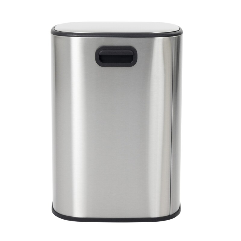 Відро для сміття з плавним закриттям овальне Mixxus Premium Diverse-TC0105 SS Color 5л колір наржав