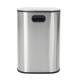 Відро для сміття з плавним закриттям овальне Mixxus Premium Diverse-TC0112 SS Color 12л колір наржа
