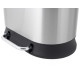 Відро для сміття з плавним закриттям овальне Mixxus Premium Strong-TC0105 SS Color 5л колір наржаві