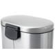 Відро для сміття з плавним закриттям овальне Mixxus Premium Strong-TC0120 SS Color 20л колір наржав