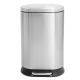 Відро для сміття з плавним закриттям овальне Mixxus Premium Strong-TC0120 SS Color 20л колір наржав