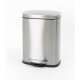Відро для сміття з плавним закриттям прямокутне Mixxus Bevel-TC0105 SS Color 5л колір наржавійка (M