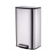 Відро для сміття з плавним закриттям прямокутне Mixxus Cubic-TC0112 SS Color 12л колір нержавійка (