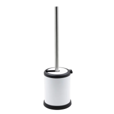Йоржик для унітазу підлоговий Mixxus Topper-TB0201 White колір білий (MI7094)