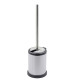 Йоржик для унітазу підлоговий Mixxus Topper-TB0201 White колір білий (MI7094)
