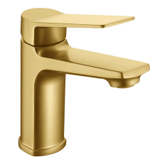 Змішувач для умивальника Mixxus Wilson 001 Brushed Gold (Колір матове золото) (MI7128)