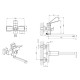 Змішувач для ванни Mixxus Wilson 006 Euro (MI7131)
