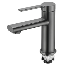 Змішувач для умивальника Mixxus Lord 001 Nut Graphite (Колір графіт) (MI7137)