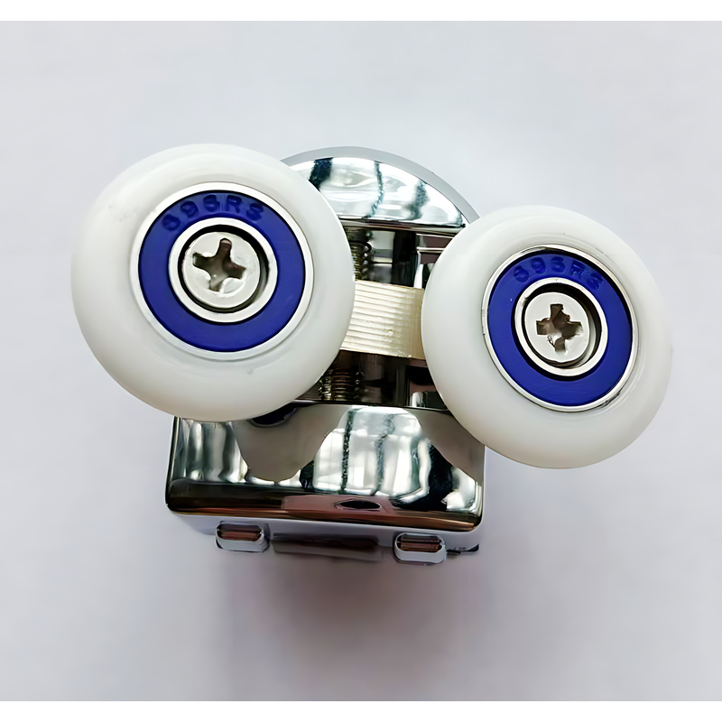 Ролики для душових кабін подвійні колеса MIXXUS PREMIUM ROLLERS SCP01-1 CHROME верхні (23mm для DIVERSE SC01,SC02,SD01) (MI7161)