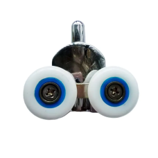 Ролики для душових кабін подвійні колеса MIXXUS PREMIUM ROLLERS SCP02-1 CHROME нижні (23mm для DIVERSE SC01,SC02,SD01) (MI7162)