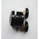 Ролики для душових кабін подвійні колеса MIXXUS PREMIUM ROLLERS SCP01-1 BLACK верхні (23mm для DIVE
