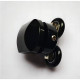 Ролики для душових кабін подвійні колеса MIXXUS PREMIUM ROLLERS SCP01-1 BLACK верхні (23mm для DIVE
