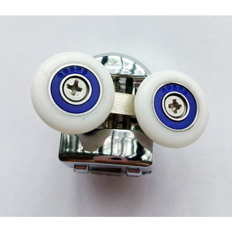 Ролики для душових кабін подвійні колеса MIXXUS PREMIUM ROLLERS SCP05-1 CHROME верхні (25mm для DIVERSE SC03) (MI8167)