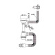Сифон для кухні Mixxus SK-05-BL 3 1/2