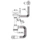 Сифон для кухні Mixxus SK-02-B 3 1/2