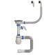 Сифон для кухні Mixxus SK-06-BL 3 1/2