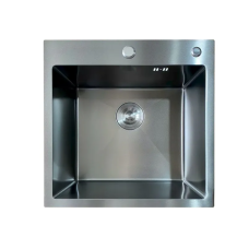 Мийка Mixxus MH5050 Micro Decor Graphite (3.0/0.8) з нерж. сталі (колір графіт) (MI8213)