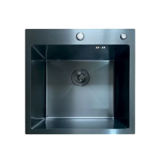 Мийка Mixxus MH5050 Micro Decor Black (3.0/0.8) з нерж. сталі (колір чорний) (MI8215)