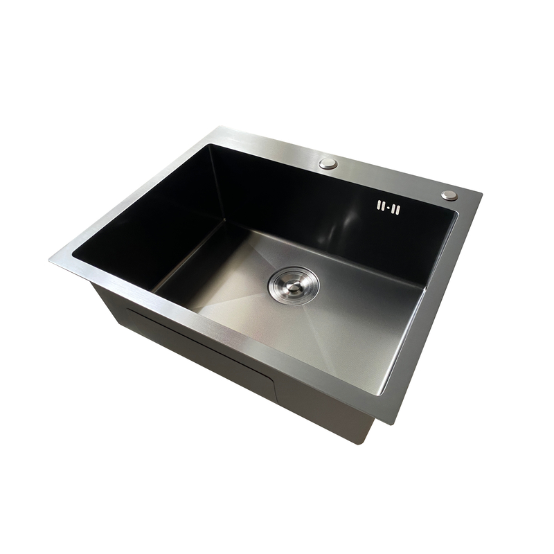 Мийка Mixxus MH5843 Micro Decor Graphite (3.0/0.8) з нерж. сталі (колір графіт) (MI8217)