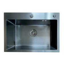 Мийка Mixxus MH5843 Micro Decor Black (3.0/0.8) з нерж. сталі (колір чорний) (MI8219)