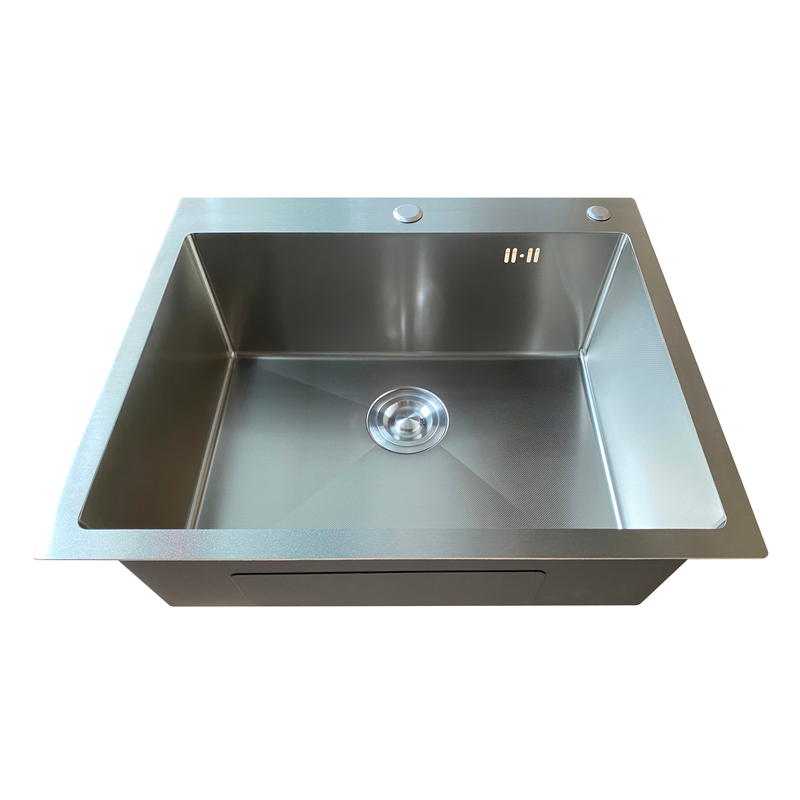 Мийка Mixxus MH6050 Micro Decor SS Color (3.0/0.8) з нерж. сталі (колір нержавійка) (MI8220)