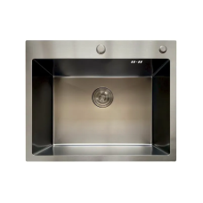 Мийка Mixxus MH6050 Micro Decor Graphite (3.0/0.8) з нерж. сталі (колір графіт) (MI8221)