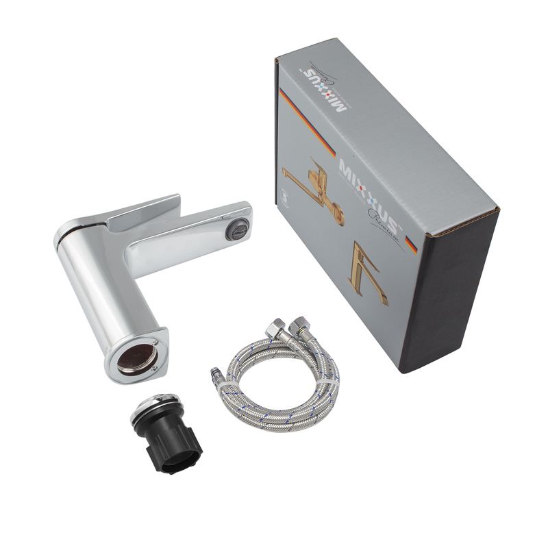 Змішувач для умивальника Mixxus Premium Degas 001 (NUT) (MI8245)