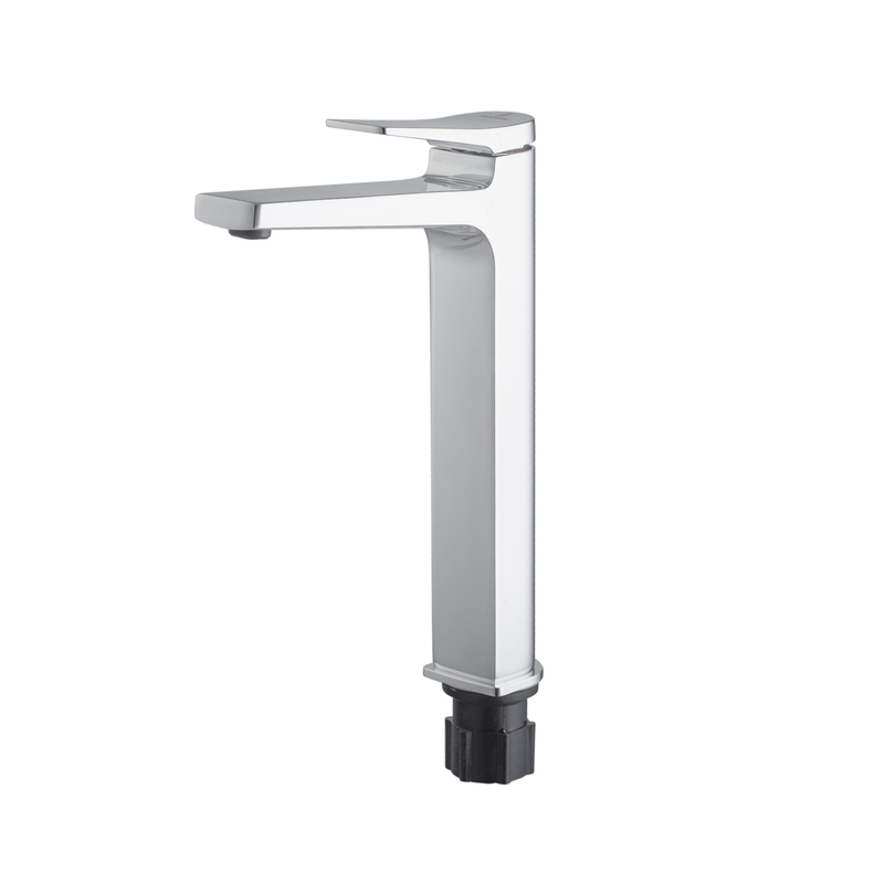 Змішувач для умивальника Mixxus Premium Degas 001 (NUT) HIGH (MI8246)