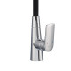 Змішувач для кухні Mixxus Premium Matis 011-T (NUT) Refl.Black (Колір хром+силік.вилив чорний) (MI8266)
