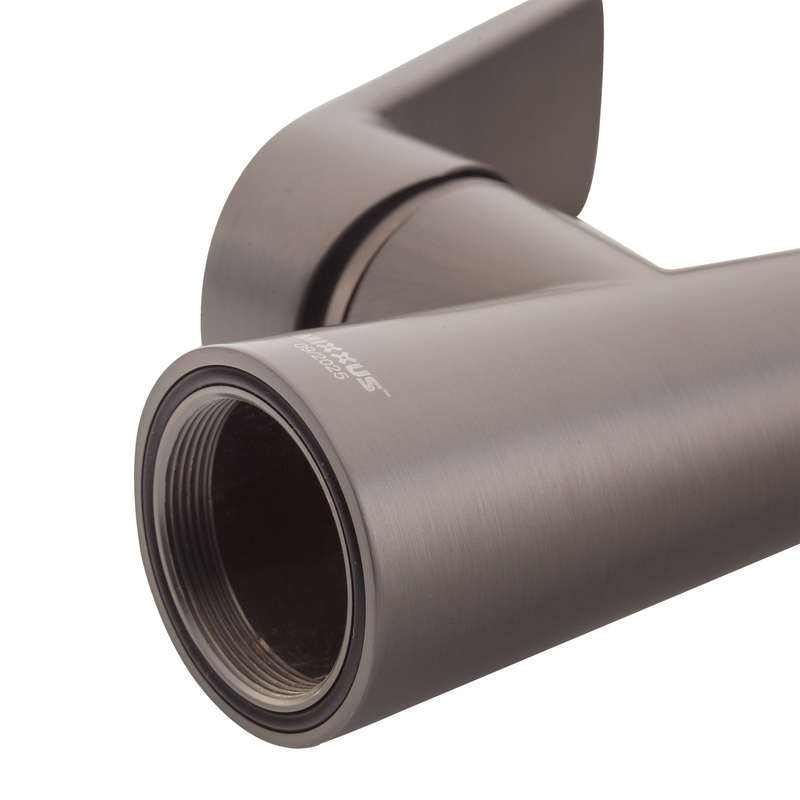Змішувач для кухні Mixxus Premium Matis 011-T (NUT) Graphite Refl.Black (Колір граф.+сил.вилив чорн) (MI8268)