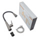 Змішувач для кухні Mixxus Premium Matis 011-T (NUT) Graphite Refl.Black (Колір граф.+сил.вилив чорн) (MI8268)