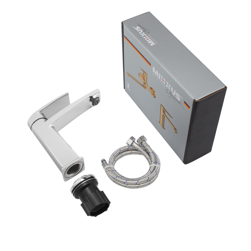Змішувач для умивальника Mixxus Premium Lazar 001 (NUT) (MI8269)